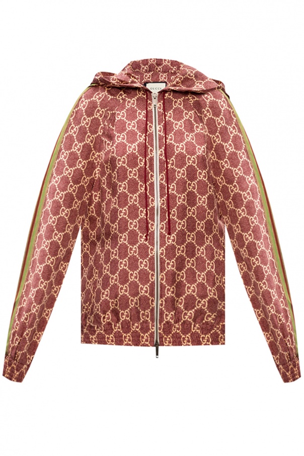 Gucci Silk jacket with logo